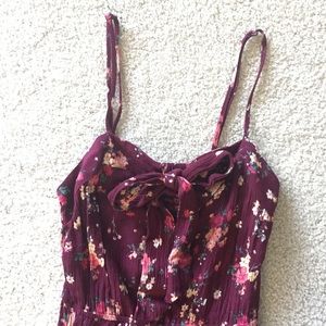 Xhilaration Floral Maxi Dress XS